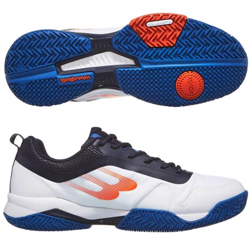 Bullpadel PRF Hybrid 24V white navy blue 2024 padelskor