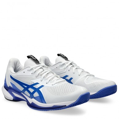 Asics Solution Speed FF 3 Clay white tuna blue 2024 padelskor