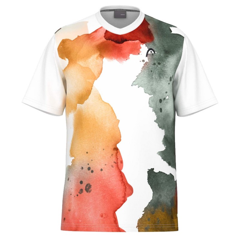 Head Topspin flerfärgad t-shirt Head Topspin flerfärgad t-shirt