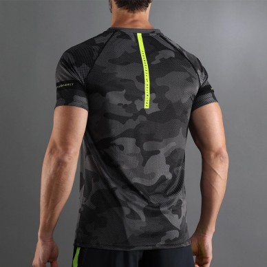 Endless Camo zwarte T-Shirt