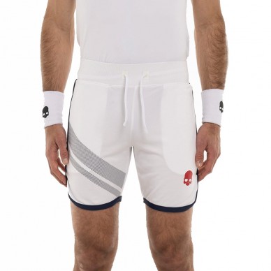 Hydrogen Stripes Tech vitt marinblått shorts