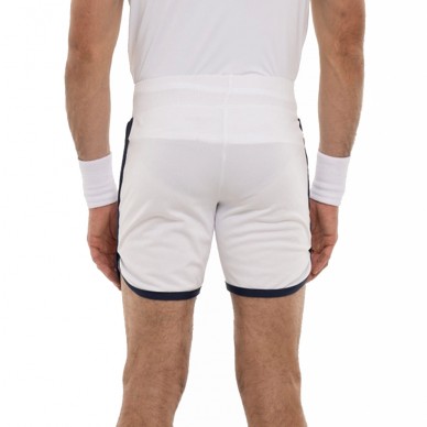 Hydrogen Stripes Tech vitt marinblått shorts