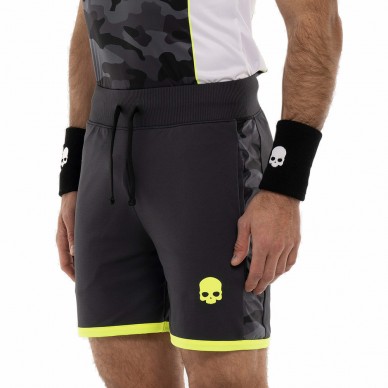 Hydrogen Camo Tech svart fluorescerande gult short