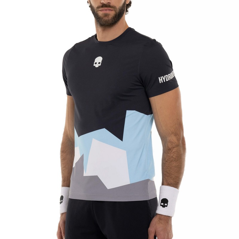 Hydrogen Mountains Tech blått gråtts t-shirt