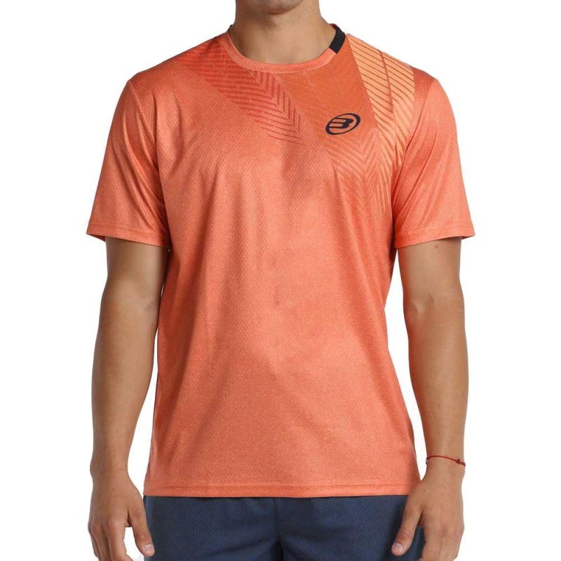 Bullpadel Liria orange vigore t-shirt Bullpadel Liria orange vigore t-shirt