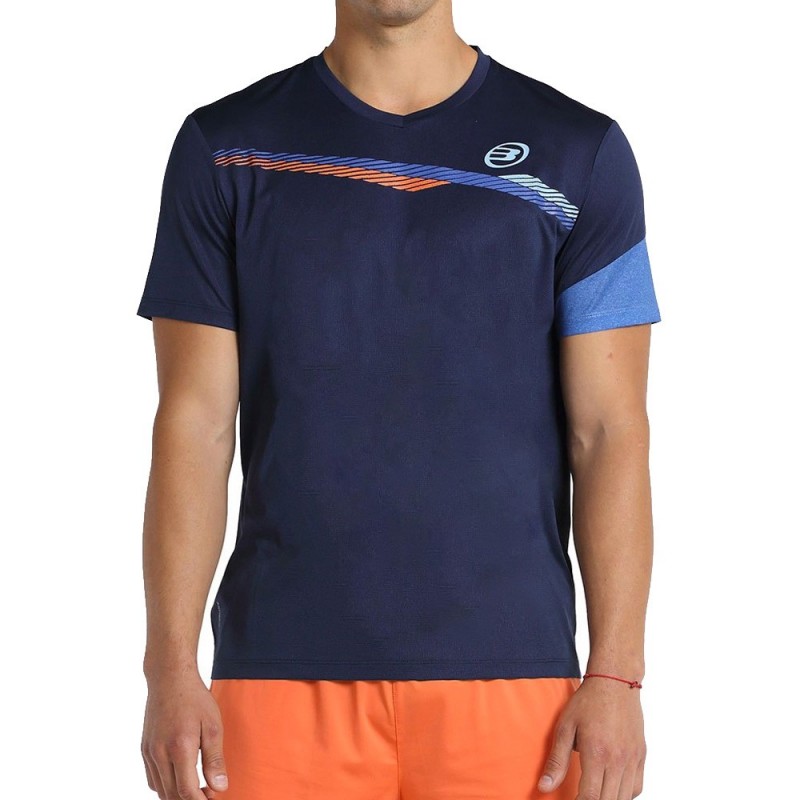 Bullpadel Letra blå marin vigore t-shirt Bullpadel Letra blå marin vigore t-shirt