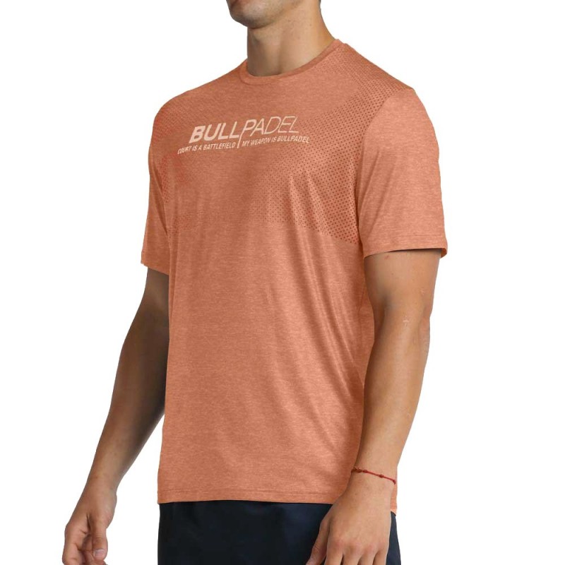 Bullpadel Leteo pumpaorange vigore t-shirt Bullpadel Leteo pumpaorange vigore t-shirt