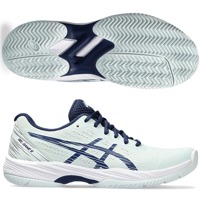 Asics Gel Game 9 Clay pale mint blue expanse 2024 padelsko Asics Gel Game 9 Clay pale mint blue expanse 2024 padelsko
