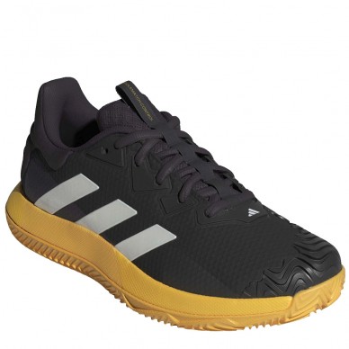 Adidas Solematch Control M Clay aurora black zero met spark 2024 padelskor