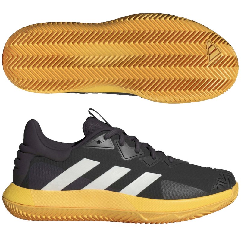 Adidas Solematch Control M Clay aurora black zero met spark 2024 padelskor Adidas Solematch Control M Clay aurora black zero met spark 2024 padelskor