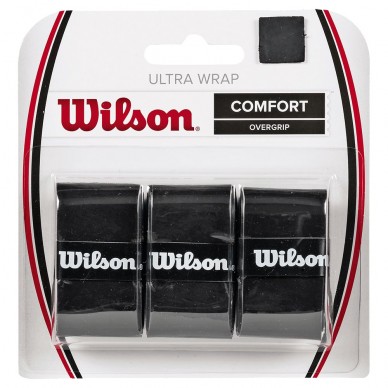 overgrips Wilson Ultra Wrap 3 PK svart