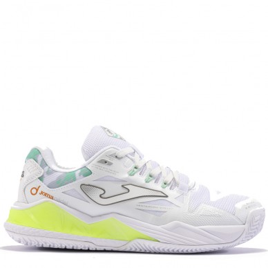 Joma Spin Lady 2402 white green 2024 padelskor