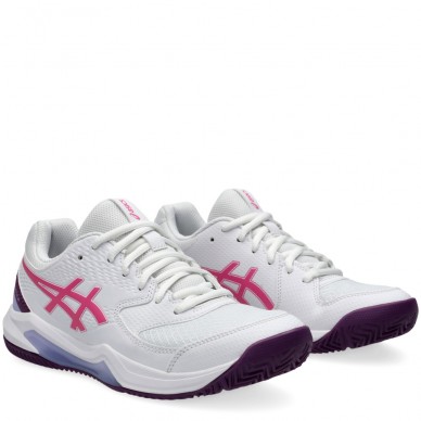 Asics Gel Dedicate 8 Padel white dragon fruit 2024 padelsko