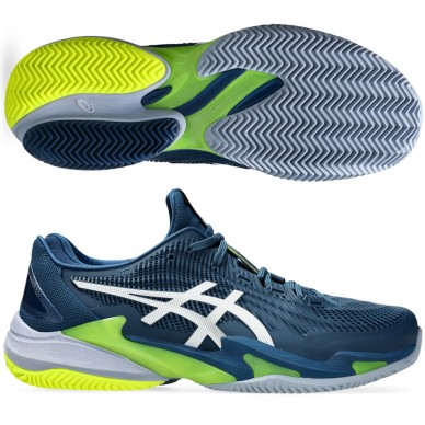Asics Court FF 3 Clay mako blue white 2024 padelskor