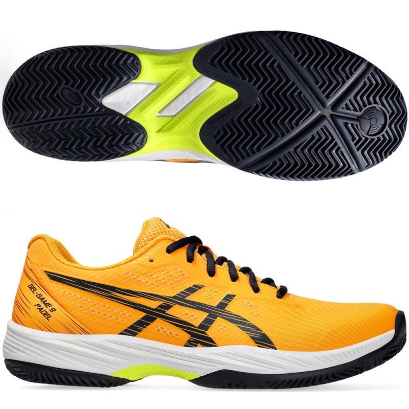 Asics Gel Game 9 Padel stadium orange midnight 2024 padelskor Asics Gel Game 9 Padel stadium orange midnight 2024 padelskor