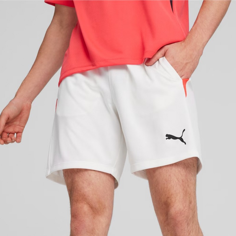 Puma Individual Padel Träning vit short Puma Individual Padel Träning vit short