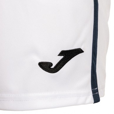 Short Joma Open III vit marinblå