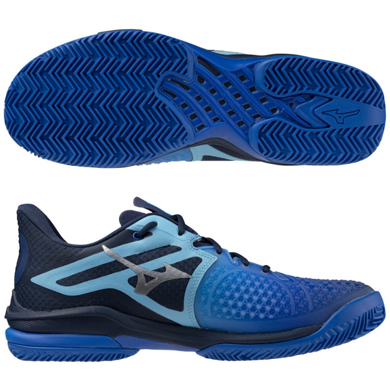 Mizuno Wave Exceed Tour 6 CC mugen blue white 2024 padelskor Mizuno Wave Exceed Tour 6 CC mugen blue white 2024 padelskor