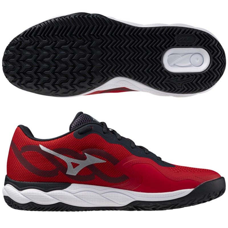 Mizuno Wave Enforce Court Padel salsa white vulcan 2024 padelskor Mizuno Wave Enforce Court Padel salsa white vulcan 2024 padelskor
