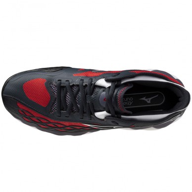 Mizuno Wave Enforce Tour Padel graystone salsa 2024 padelskor