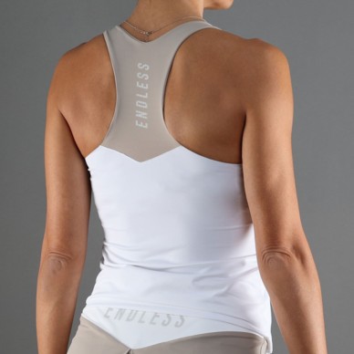 Endless Diamond vit delave t-shirt