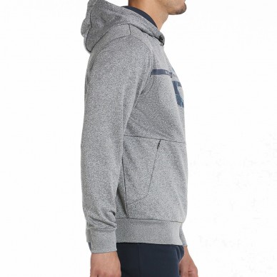Bullpadel Baiona gråmelerad sweatshirt