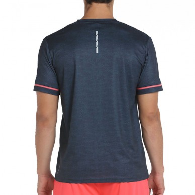 Bullpadel Camari marinblå melerad t-shirt