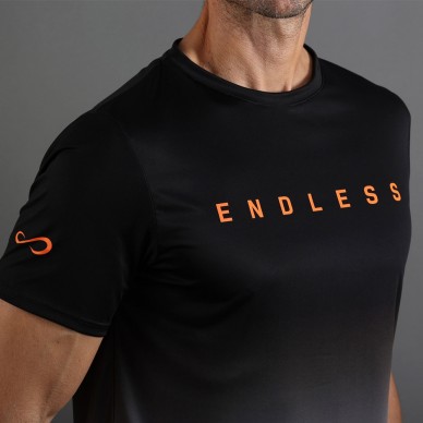 Endless Ace Degrade svart grå t-shirt
