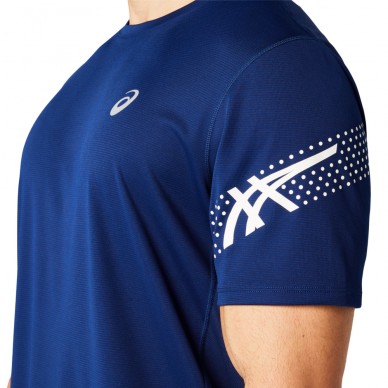 Asics Icon SS Top blå t-shirt