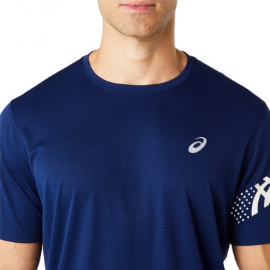 Asics Icon SS Top blå t-shirt