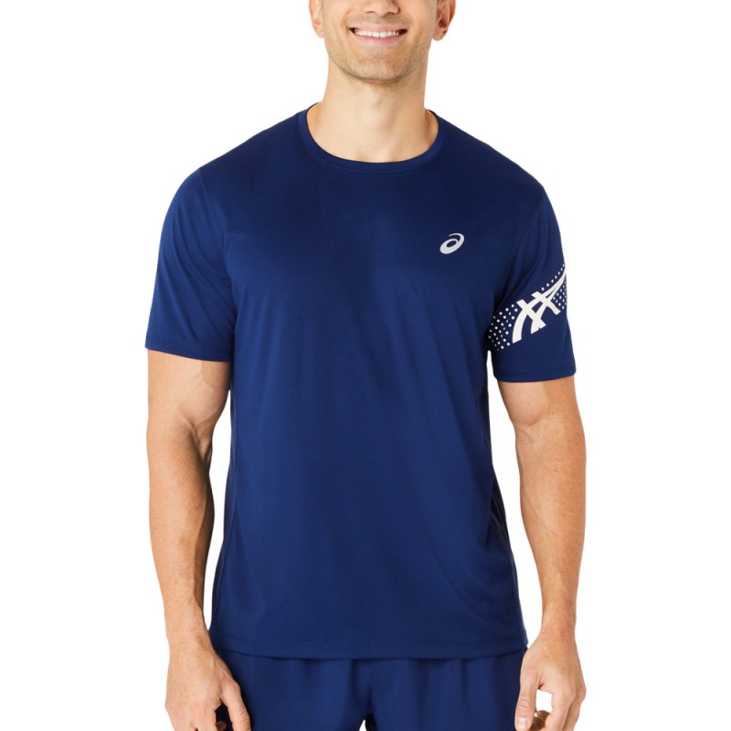 Asics Icon SS Top blå t-shirt