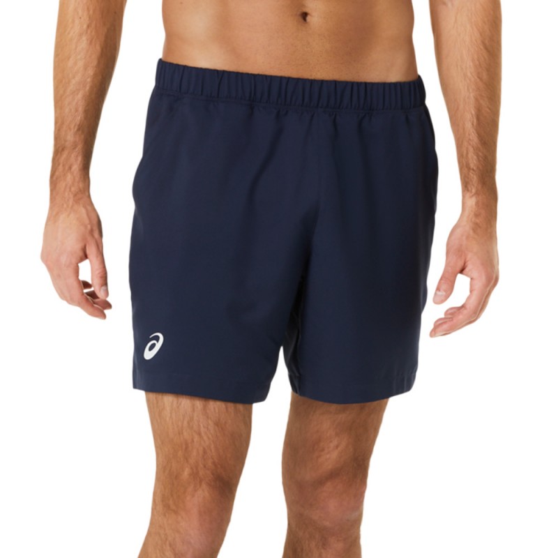 Asics Court 7IN mörkblå short Asics Court 7IN mörkblå short