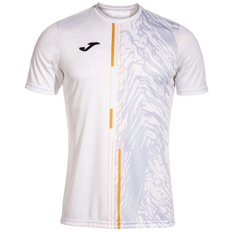 Joma Pro Team vit ljusblå t-shirt Joma Pro Team vit ljusblå t-shirt