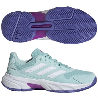 Adidas Courtjam Control W semi flash aqua 2024 padelskor