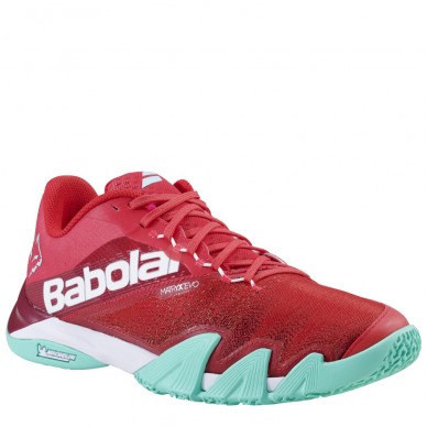 Babolat Jet Premura 2 Men Lebron röd elektrisk grön padelskor 2024