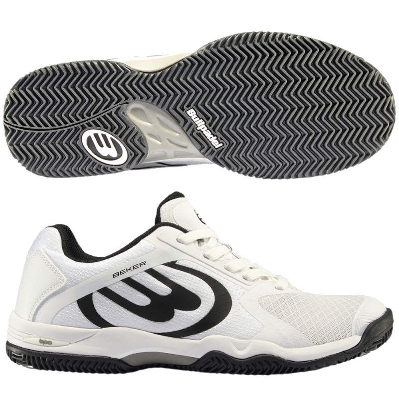 Bullpadel Beker 24I white grey padelskor 2024 Bullpadel Beker 24I white grey padelskor 2024