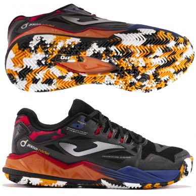 Joma Spin Men 2401 black 2024 padelskor