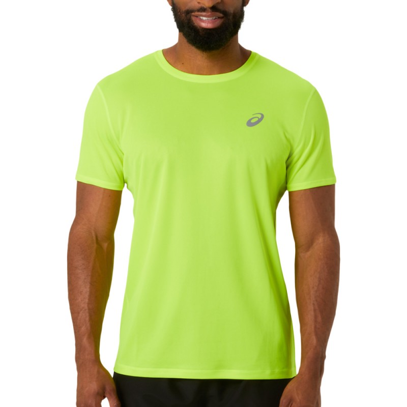 Asics Core SS Top gul t-shirt Asics Core SS Top gul t-shirt