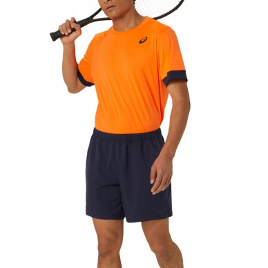 Asics Men Court SS Top orange t-shirt