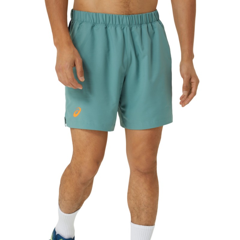 Asics Män Court 7In celadon short Asics Män Court 7In celadon short