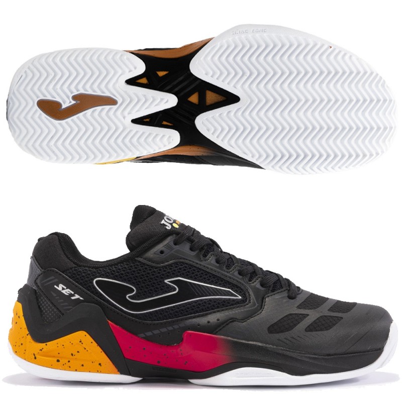 Joma Set Men 2401 black red 2024 padelskor Joma Set Men 2401 black red 2024 padelskor