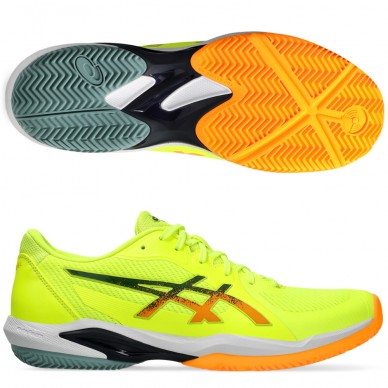 Asics Solution Swift FF 2 Padel yellow orange padelskor 2024