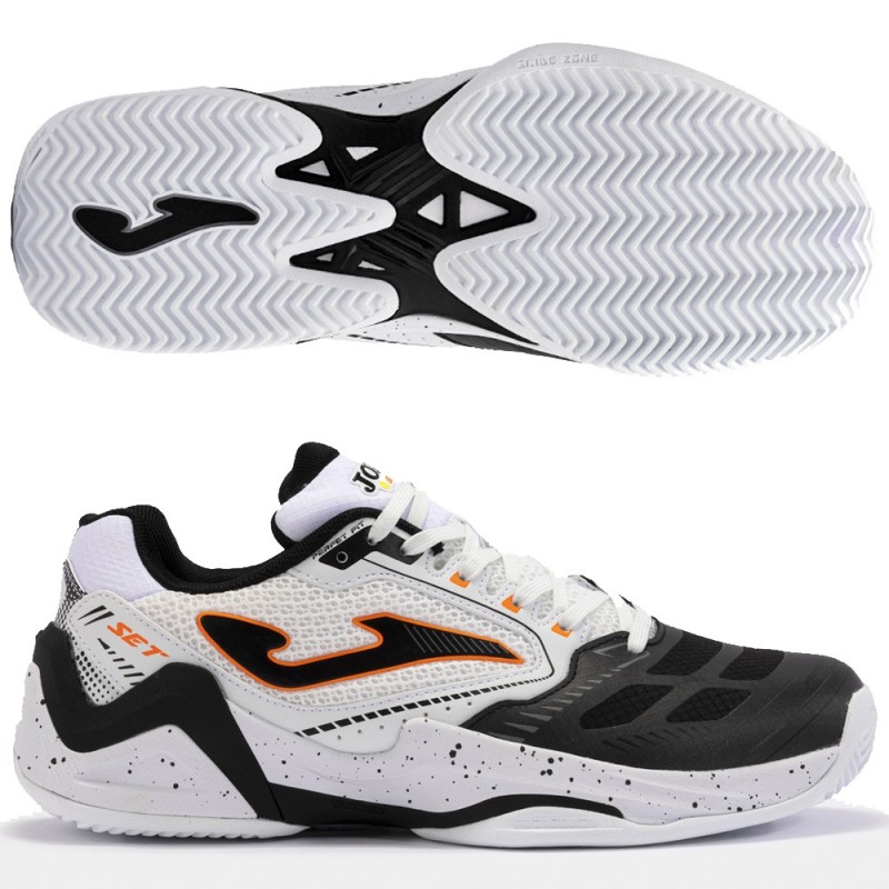 Joma Set Men 2432 white black 2024 padelskor Joma Set Men 2432 white black 2024 padelskor