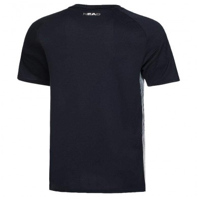 Head Performance blå t-shirt