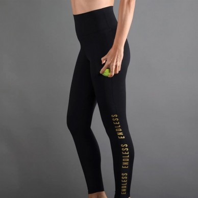 Endless Syncro svart guld tights