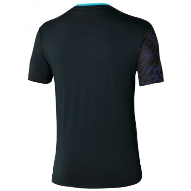 Mizuno Tennis Mug Shadow Graphic Tee svart t-shirt