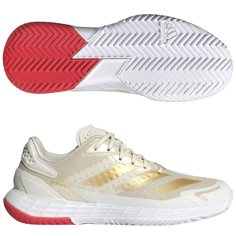 Adidas Defiant Speed 2 W off white 2024 padelskor Adidas Defiant Speed 2 W off white 2024 padelskor