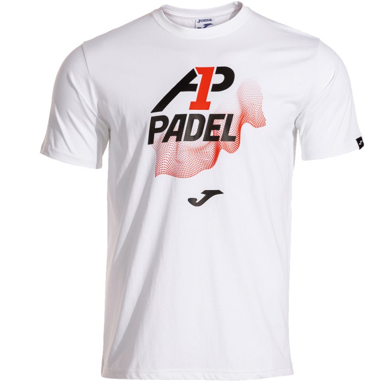 Joma A1 Padel vit T-shirt Joma A1 Padel vit T-shirt