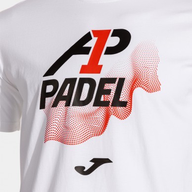 Joma A1 Padel vit T-shirt