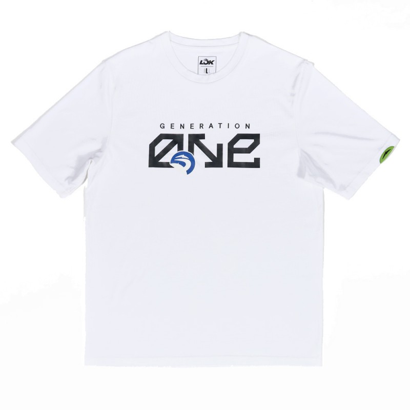 Lok Gen One M vit T-shirt